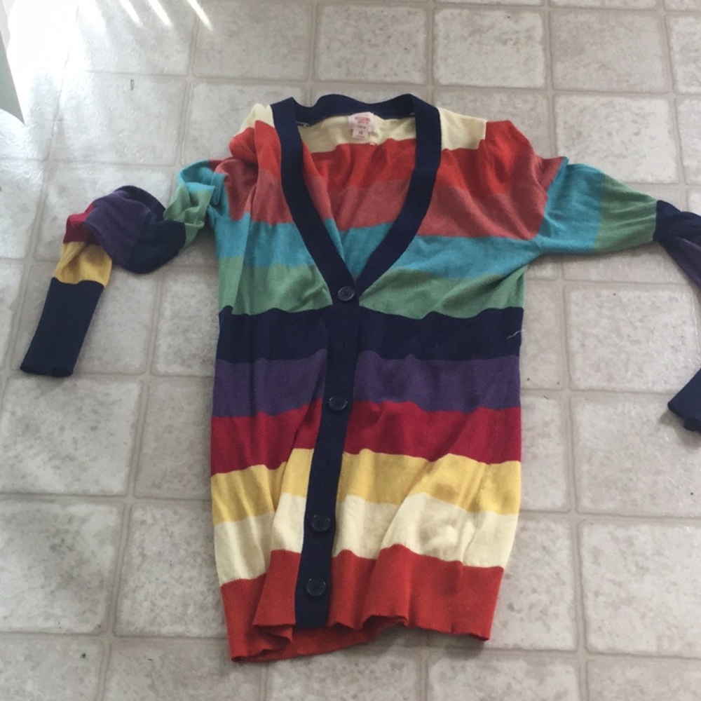 Rainbow cardigan